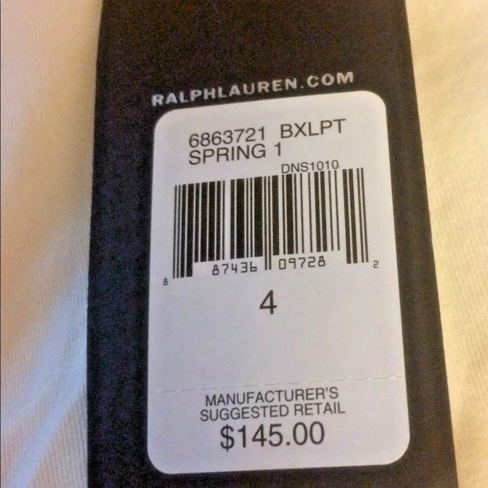 New Ralph Lauren White Pants Sz 4 Tags $145 Cost Cruise Summer - Picture 5 of 16